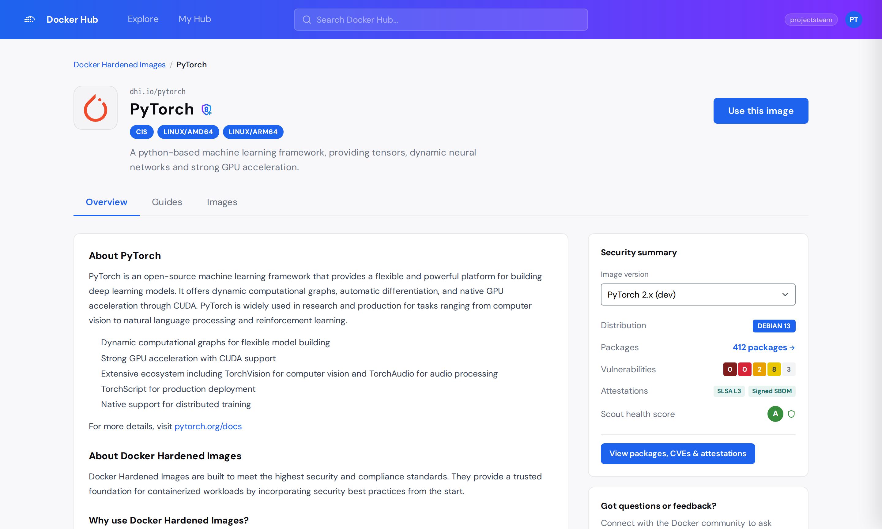 Mirroring Flow — mirror a hardened image into your org registry